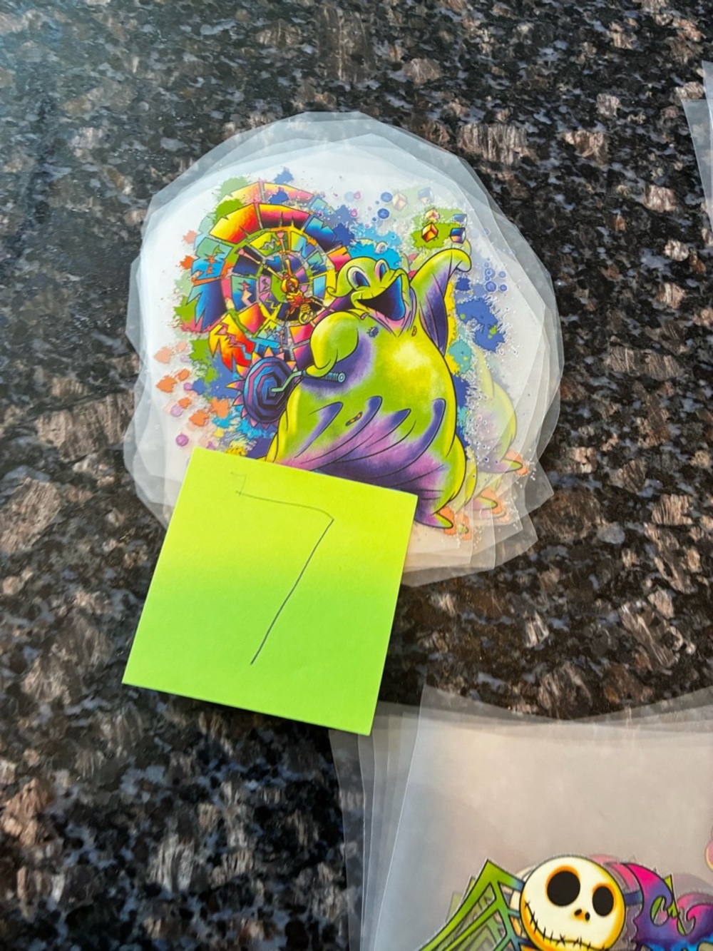 Nightmare Before Christmas Iron-On Transfers Lot of 22 Jack Sally Oogie Disney - Picture 2 of 7